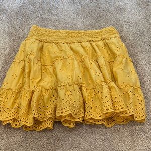 Yellow skirt from American Eagle